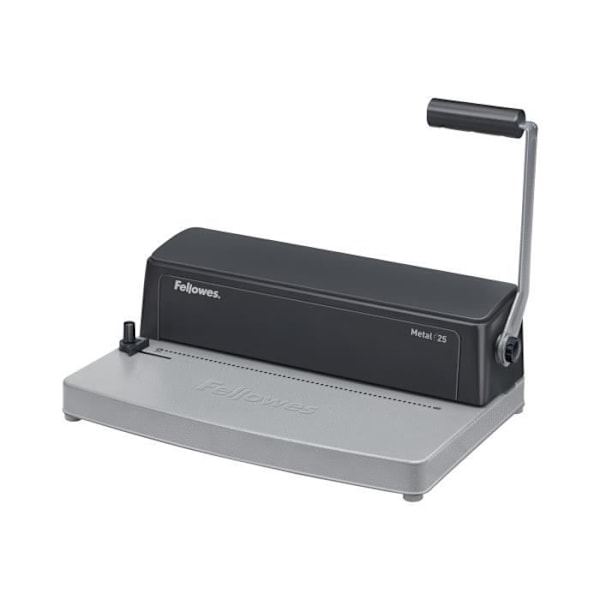 Fellowes Metal 25 Maskine til bindingsjern diameter max.: 50 mm perforering: 10 ark binding: 450 ark