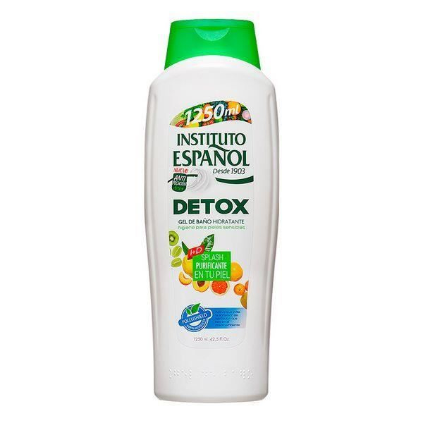 Duschgel - Instituto Español - Detox - 1250 ml - Unisex - Fugtgivende - Uden parabener