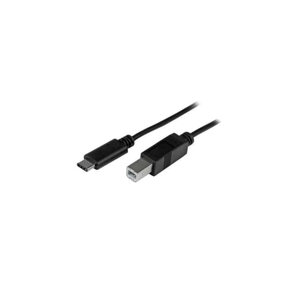 STARTECH 2 m USB-C-USB-B-kaapeli - USB Type-C - Type-B -johto - M/M - USB 2.0 - ensimmäinen pää: 1 x tyypin B uros