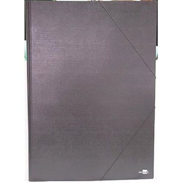 Chemise Carton Elastisk - LIDERPAPEL - Model 927153 - Sort - 420 x 594 mm - 1520 g/m2 sort