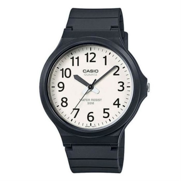 Klocka - Casio - MW-240-7BVDF - Vit - Herr - Kvarts - Analog