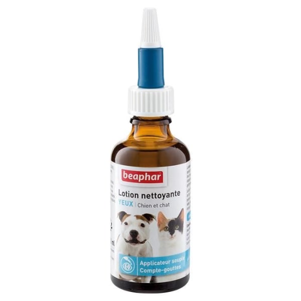 Beaphar - Rengöringslotion, ögonvård - hund och katt - 50 ml: Tillbehör till husdjur
