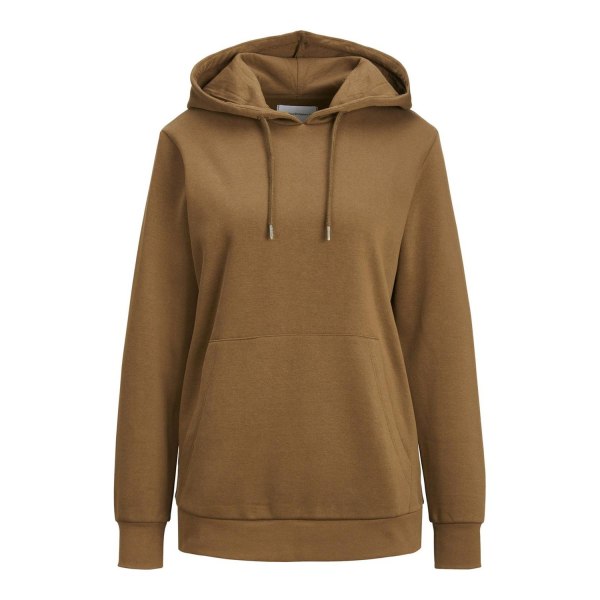 Basic Hoodie Sweat Brun L