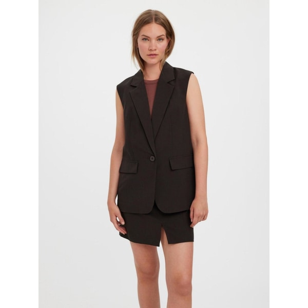 Troian Blazer West - Coffee Bean Brown S