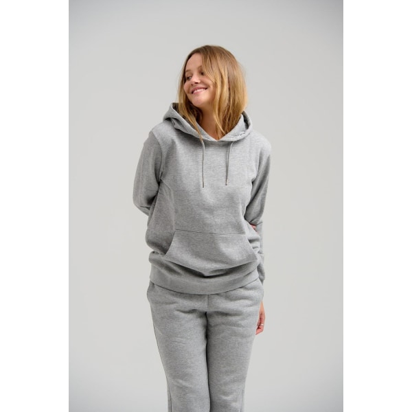 Basic Hoodie Sweat - Lysegrå Melange XS