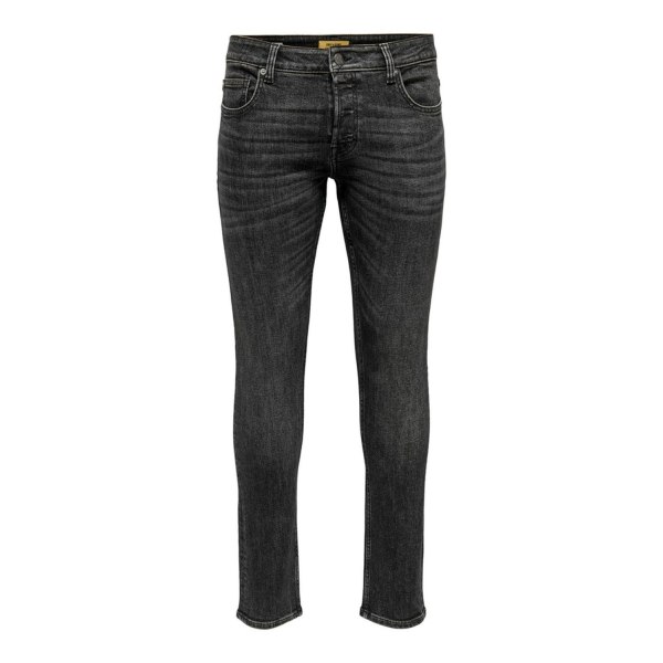 Loom Slim Svarta Jeans - Svart Svart 30/32