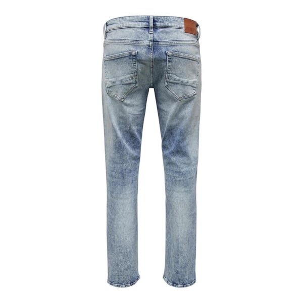 Weft Reg Blå Jeans - Blå Denim Blå 30/32