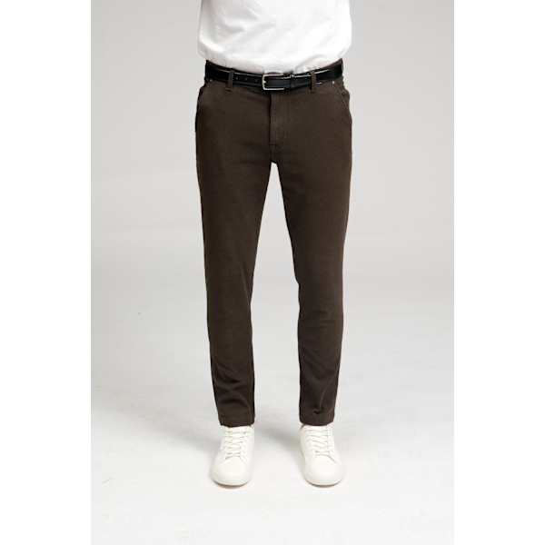 De Originale Performance Structure Pants - Mørkebrun 34/34