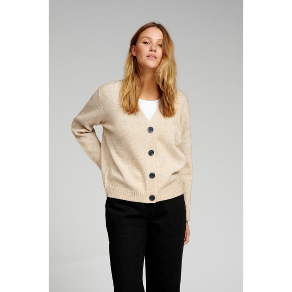Knitted Cardigan - Beige