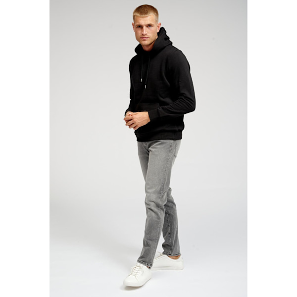 Basic Hoodie Sweat - Sort 2XS