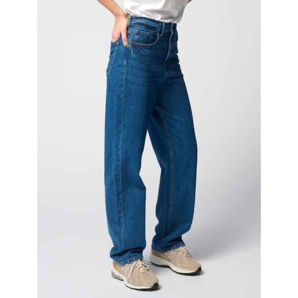 De Originale Performance Mom Jeans - Medium Blue Denim 30/32