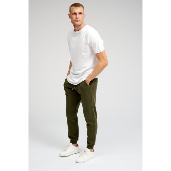 Basic Sweatpants - Mörkgrön Grön XS