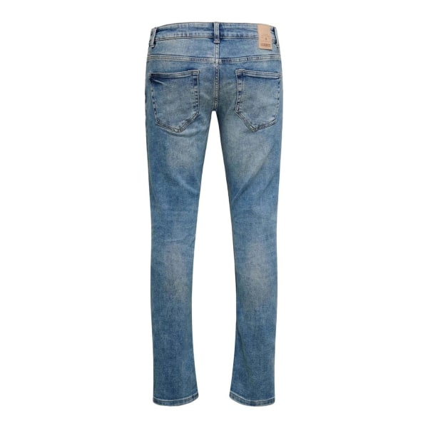 Loom Stretch Jeans - Denim Blue Denim Blue 28/34