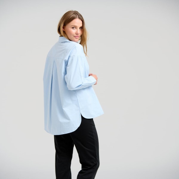 Relaxed Shirt Blå M