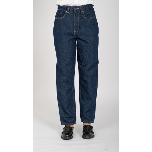 De Originale Performance Mom Jeans - Dark Blue Denim 27/30