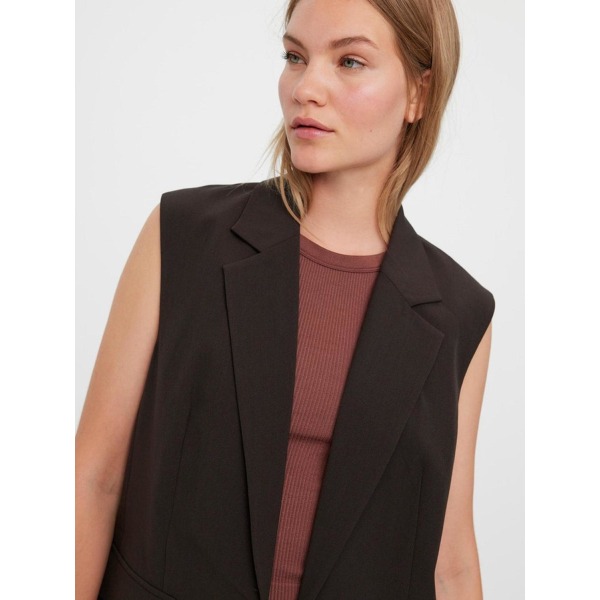 Troian Blazer West - Coffee Bean Brown M