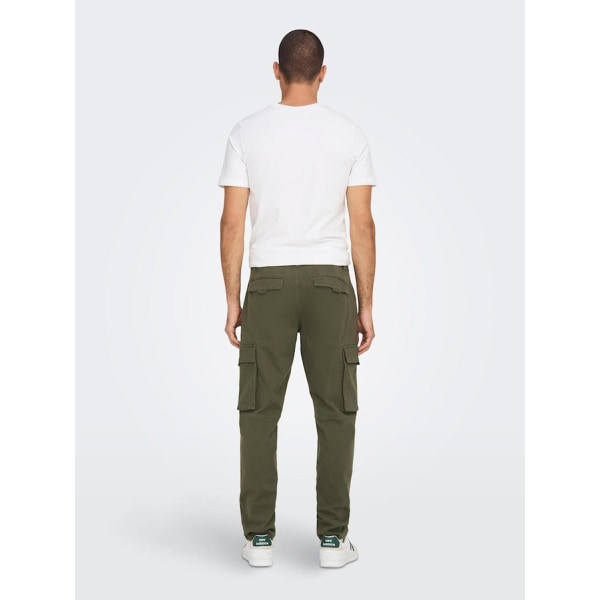 Next Cargo Pants - Olive Night Grön 32/32