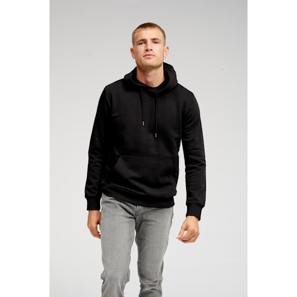 Basic Hoodie Sweat - Sort 2XS