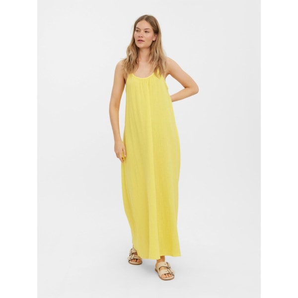 Natali Singlet Dress - Yarrow Yellow L