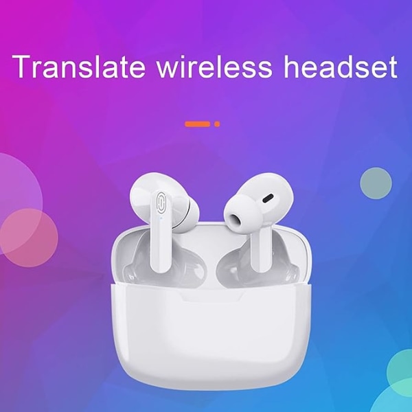 2pak WhitePods TWS  - Trådlösa Bluetooth Hörlurar Vita