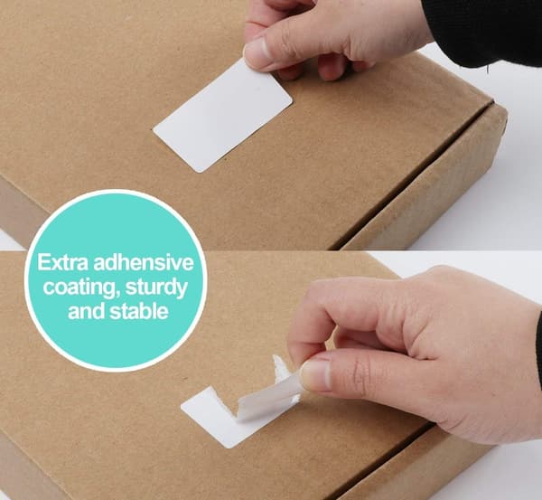 1000 White Self-Adhesive Labels, Self-Adhesive Kitchen Labels