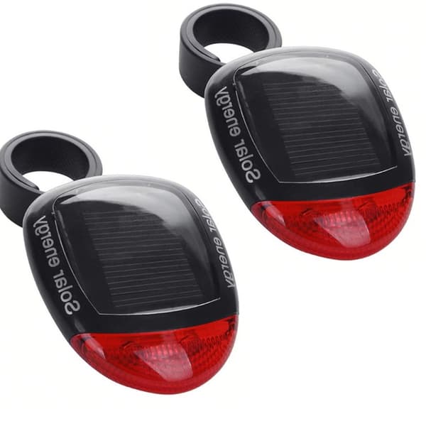 ##/2 stk cykel sol baglygte##/