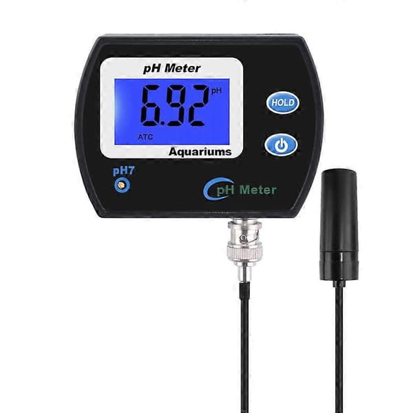 Nøjagtig PH-måler til akvarium, multi-parameter vandkvalitetsmonitor online PH-måler acidometer EU-FY-