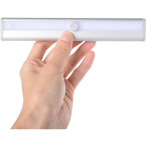 10LED IR Infrared Motion Sensor Detector Cabinet Lamp Sensor Lighting Wardrobe Night Battery Lamp