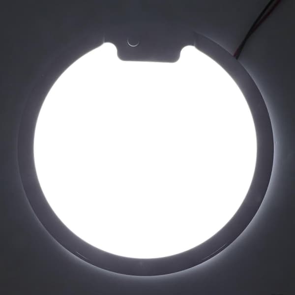 Universal Ceiling Light Ultrathin 12V 24V LED Ceiling Lamp for Caravan RV Interior (White Light)
