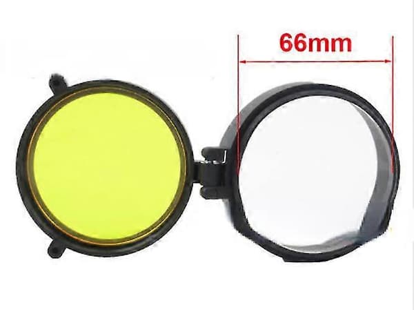 Gul Indvendig diameter 61mm Mat beskyttelse til kikkertsigte