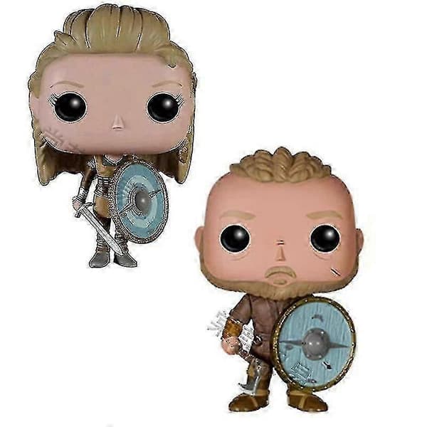 Vikings Samlerobjekt Pvc Pop Figur Kat Skrivebords Actionfigur Pynt Fødselsdagsgave Til Fans