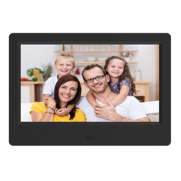 7 inch Digital Photo Frame - Upgraded Digital Picture Frame with (16:9) HD IPS-FX-