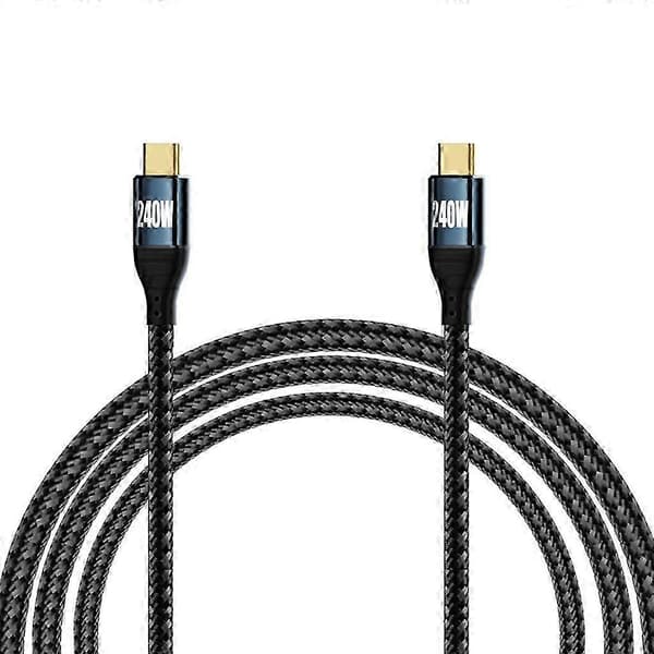 48V5A Strømforsyningskabel Rask PD-ladekabel PD240W Datasynkroniseringskabel