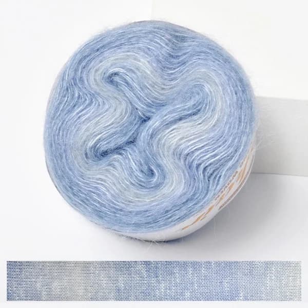 250M Regnbue Mohair Garn Gradient Farvekage Garn 04 04 04