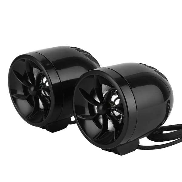 12V Motorcycle Speaker Audio Music Amplifier Loudspeaker with Lighting Effect