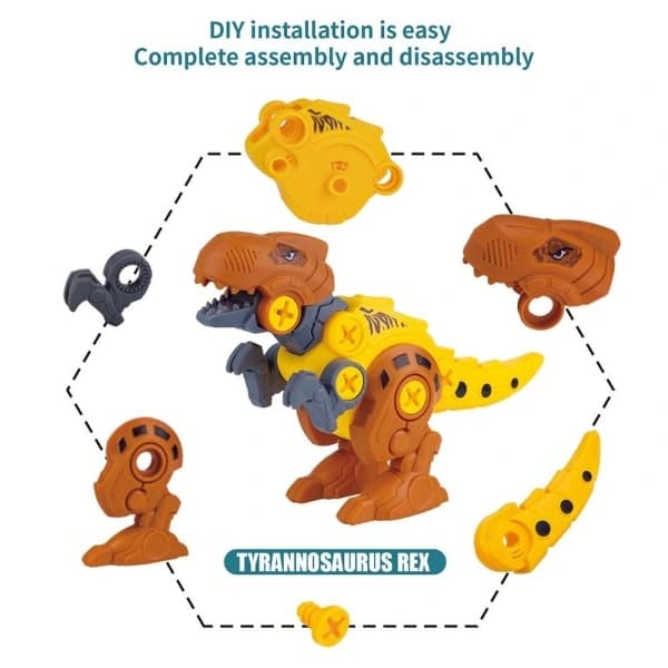 Demonter dinosaurmodell Dinosaurleke DINOSAUR D