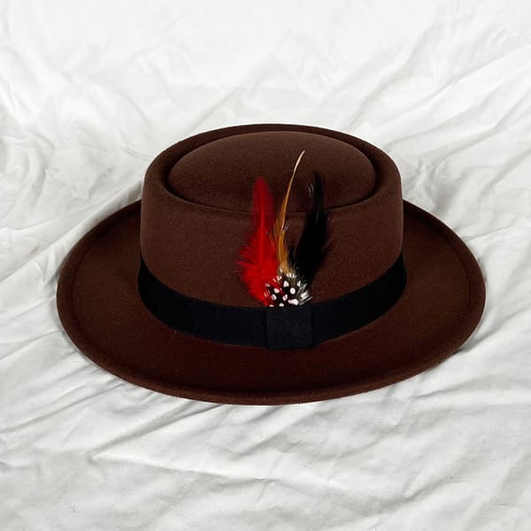 Herre Forår Cylinderhat med Flad Top