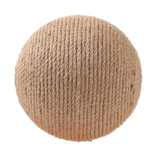 Kattekløbold, kloslibende kæledyrstilbehør, interaktivt kattelegetøj (diameter 16 cm)
