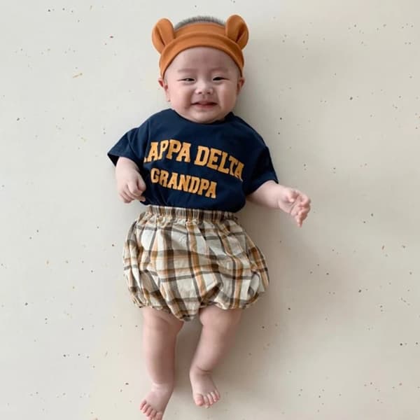 Baby Pannebånd Hårbånd LYSEGUL