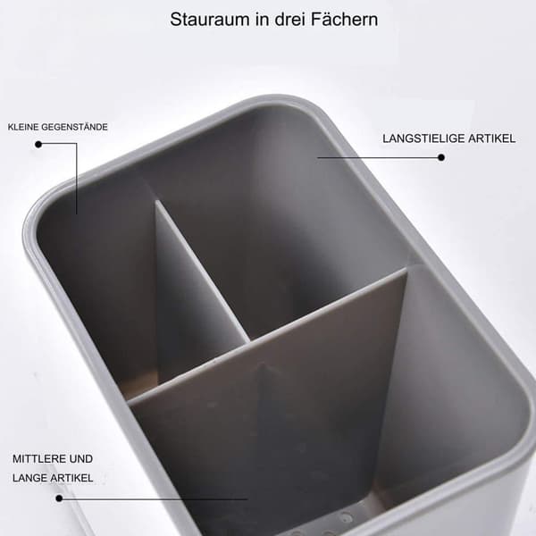 Kitchen Utensil Holder, Cutlery Rack, Sink Organizer, PP