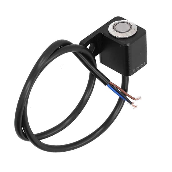 10mm Universal Motorcycle Handlebar Switch ON/OFF Button for Headlight Fog Light with Blue Light Right Side