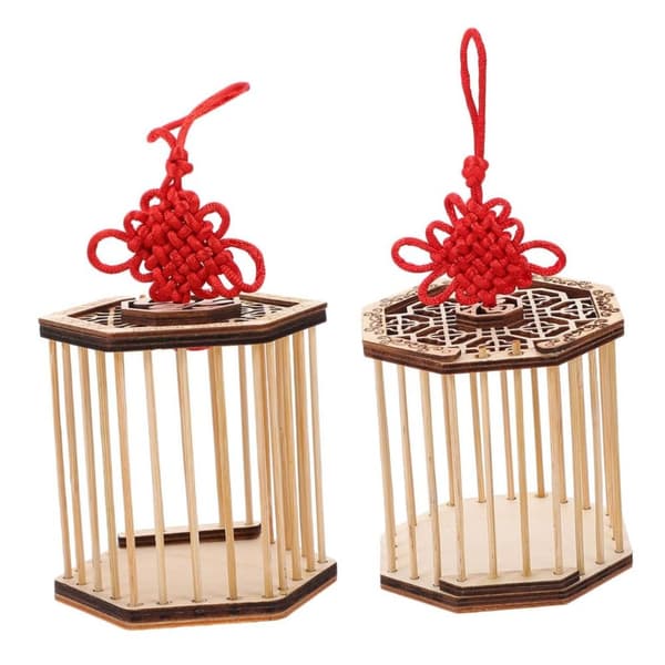 2PCS Grasshopper Cage Cricket Feeding Cage Cricket Holder