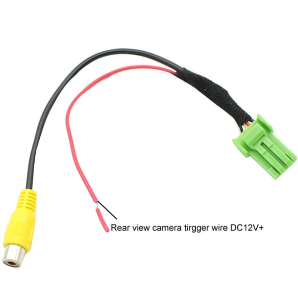 Car Rear View Camera RCA Video Backup Camera Converter Cable Adapter for Vitara Swift Sx4