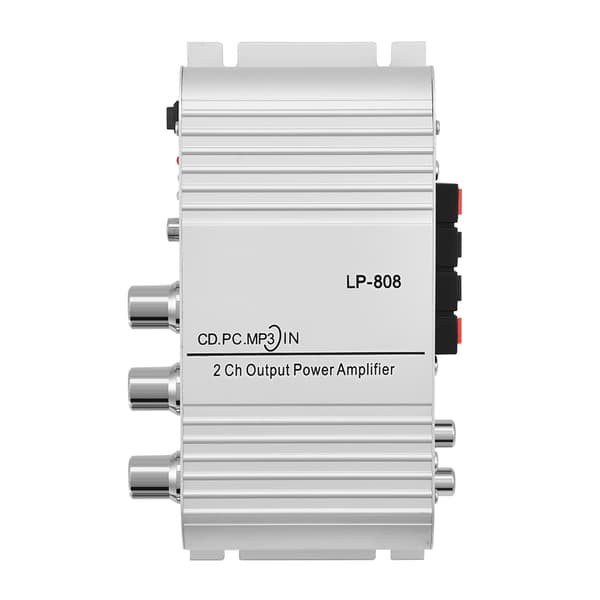 20W Mini 2-kanals HiFi stereo basforstærker