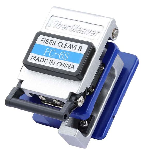 FC-6S FTTH Optical Fiber Cleaver Metal High Precision Connection Cold Cutting Tool