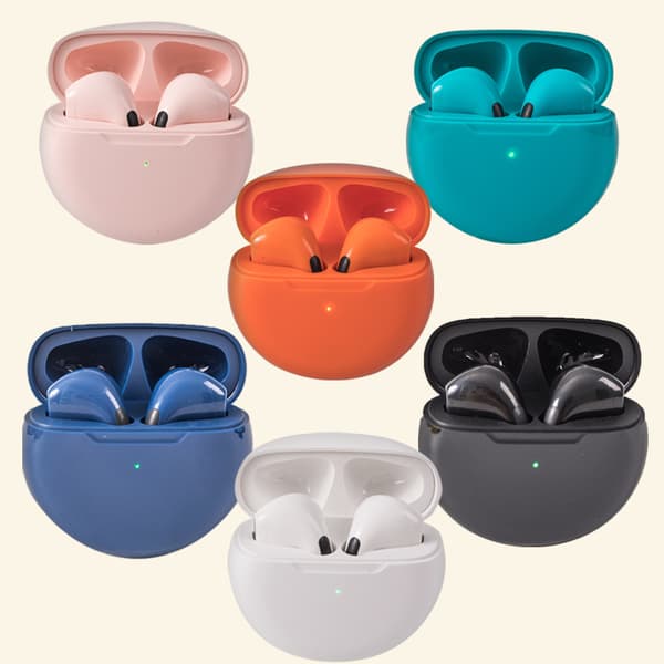 5.0 Bluetooth Headset Pro 6 Touch HIFI Støjreduktion Ultra L