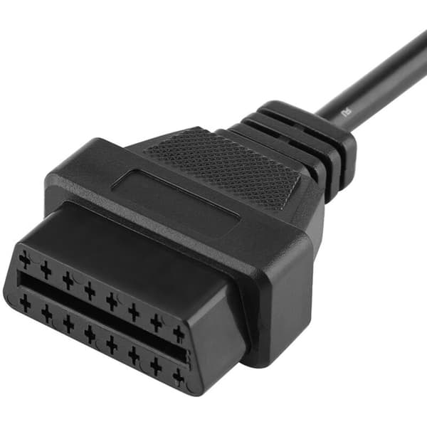 38-pin til 16-pin OBD2-adapter Diagnostikkabel til Iveco Lastbil