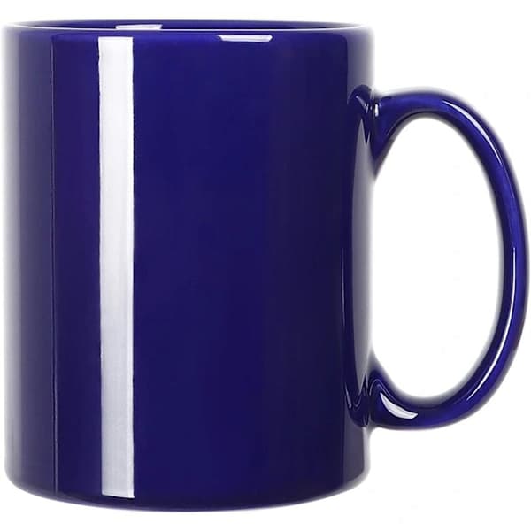 12 OZ Extra Stor Keramisk Kaffemugg, Klassisk Porslin Supe