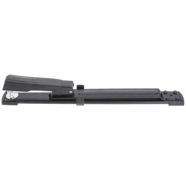 1 pc Long Arm Stapler Paper Sheet Binding Machine Durable Stapling Tool Office Supplies for Home School Office