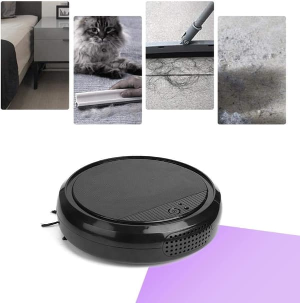 Robot Vacuum Cleaner Mop, Multifunctional Intelligent Ultraviolet Light Sweeping Robot, Quiet Low No